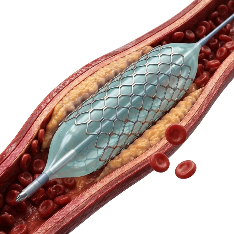 angioplastia com stent
